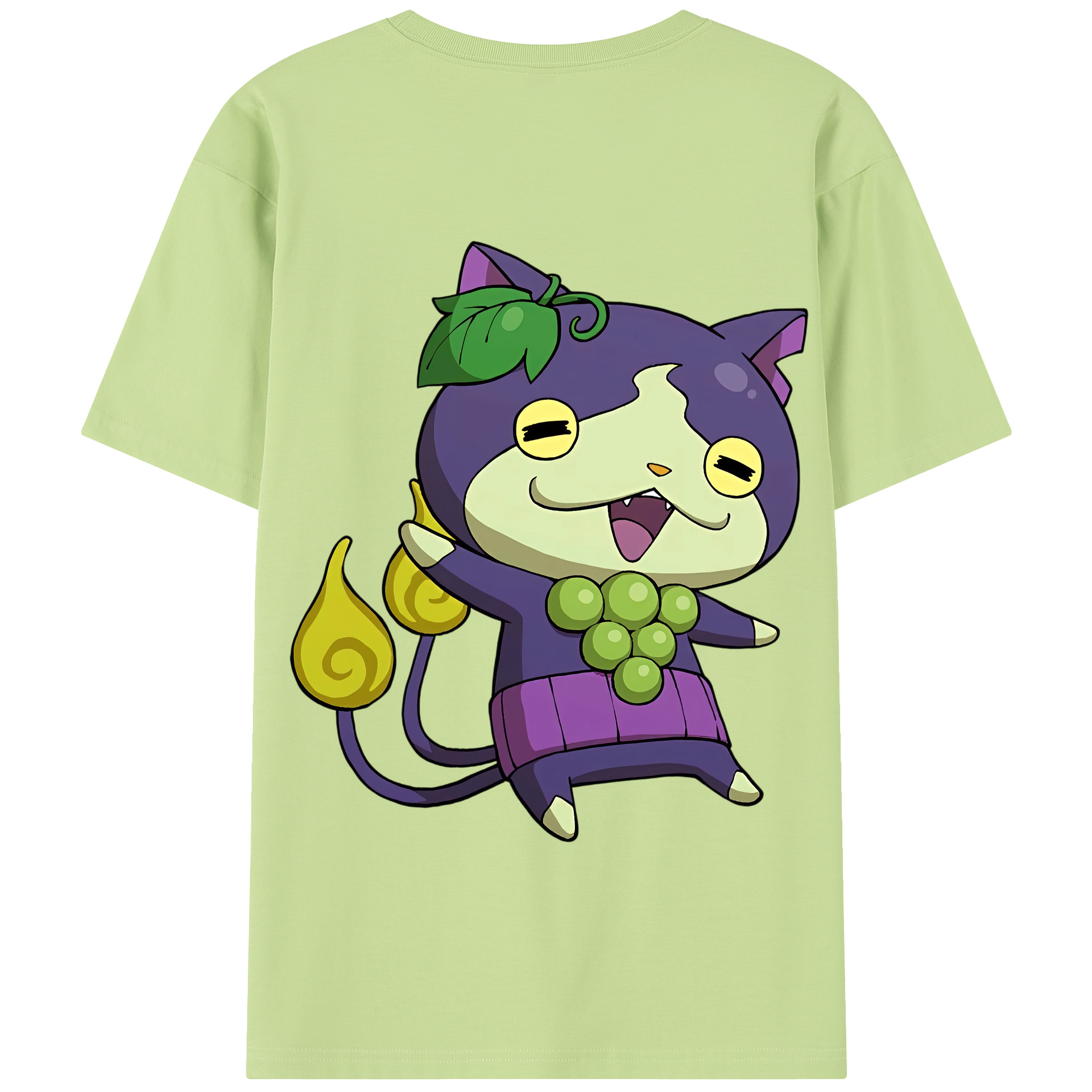 （画像用） 妖怪ウォッチ Yo-kai Watch 綿100％半袖Tシャツ（背面プリント）